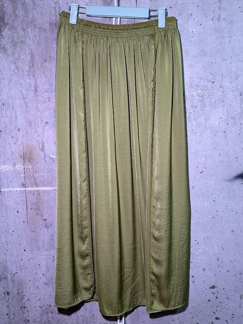 Double Layer Midi Skirt